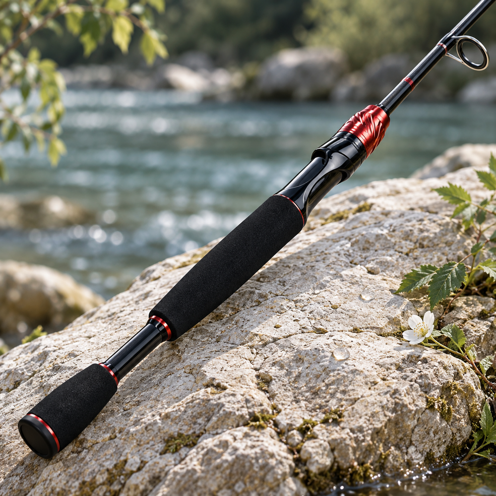 Canne Spinning "Sandre" Carbone 1,8 à 3 m – Idéale Brochet, Sandre & Carnassiers