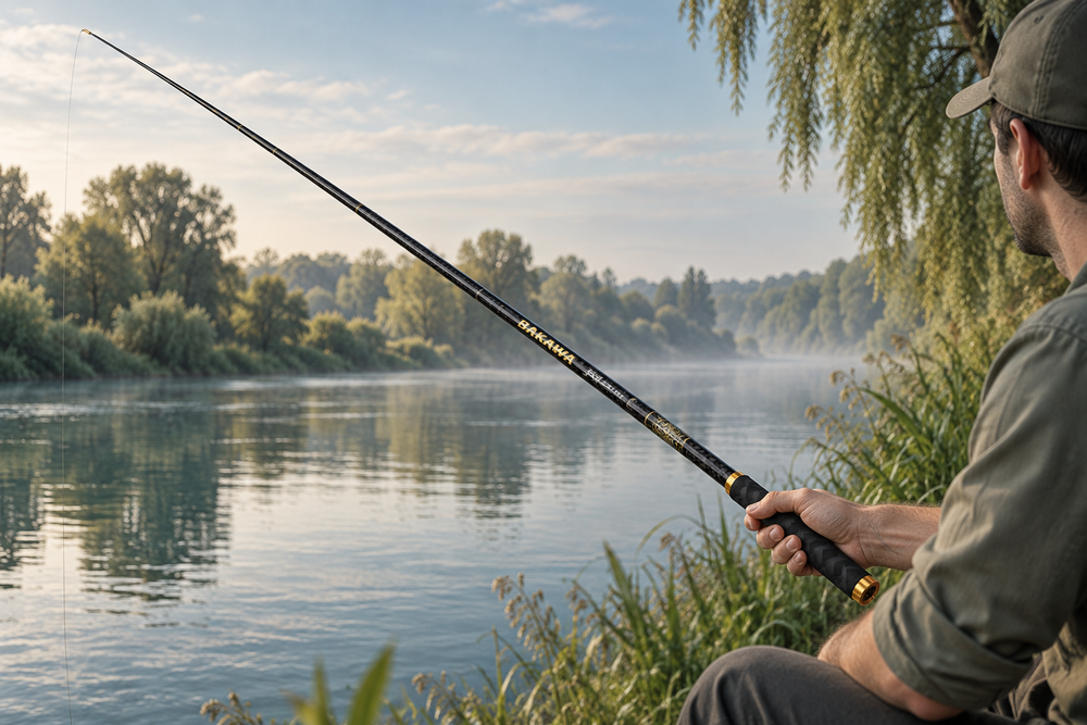 Canne à Coup Ultra Légère "Saône" en Carbone – Idéale Débutants & Sessions Longues